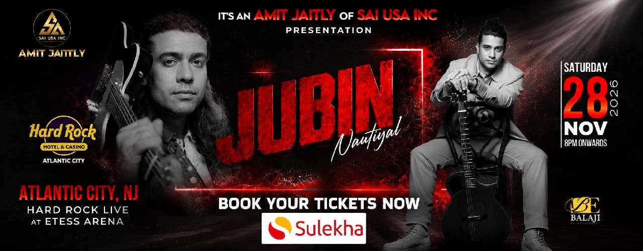 Jubin Nautiyal Live Concert 2026 In New Jersey