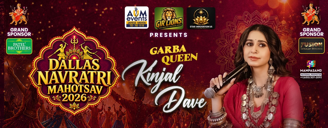 Kinjal Dave - Live In Dallas Garba Mahotsav 2026