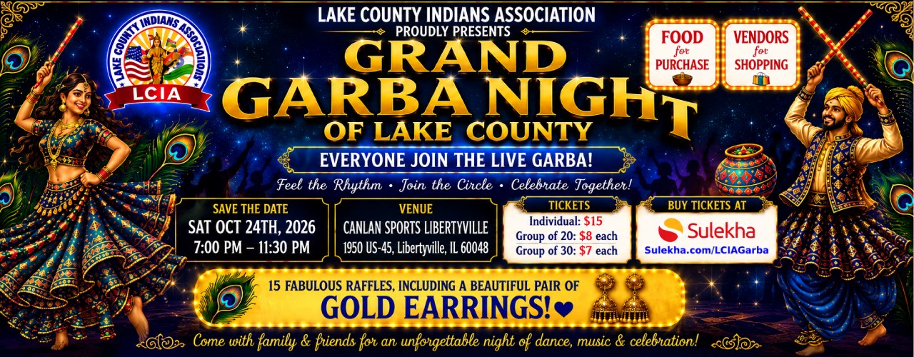 LCIA - Grand Garba Night 2026 of Lake County