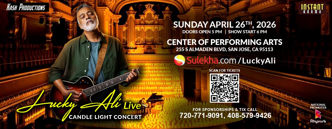 Lucky Ali Live - CANDLE LIGHT CONCERT Live In Bay Area