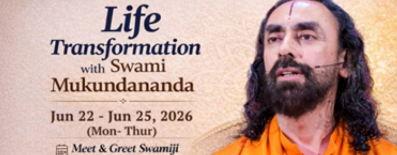 Meet And Greet With Swamiji And Enlightening Discourses on Mindsets for happiness and fulfilment
