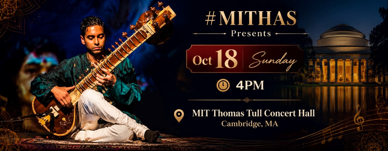 MITHAS and LearnQuest present Arjun Verma (Hindustani Sitar) with Indranil Mallick
