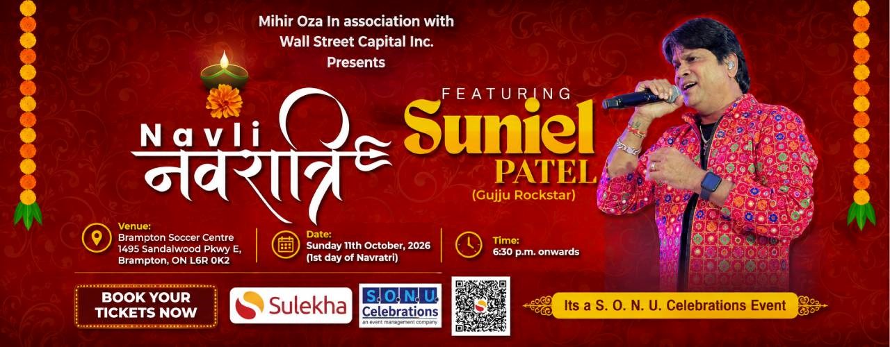 Navli Navratri 2026 featuring Suniel Patel (Gujju Rockstar)