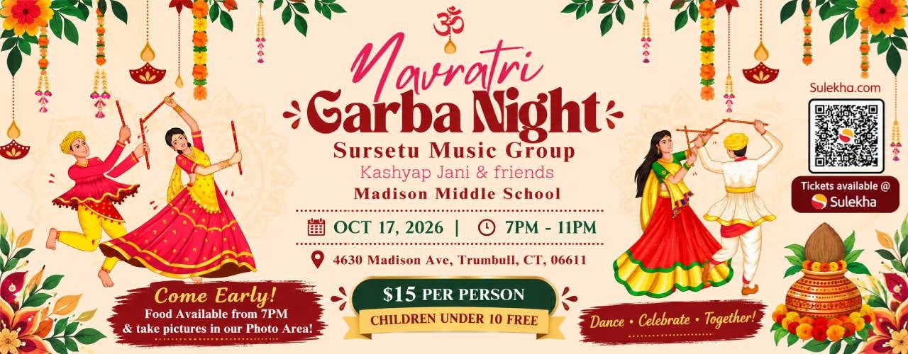 Navratri Garba Night in Connecticut 