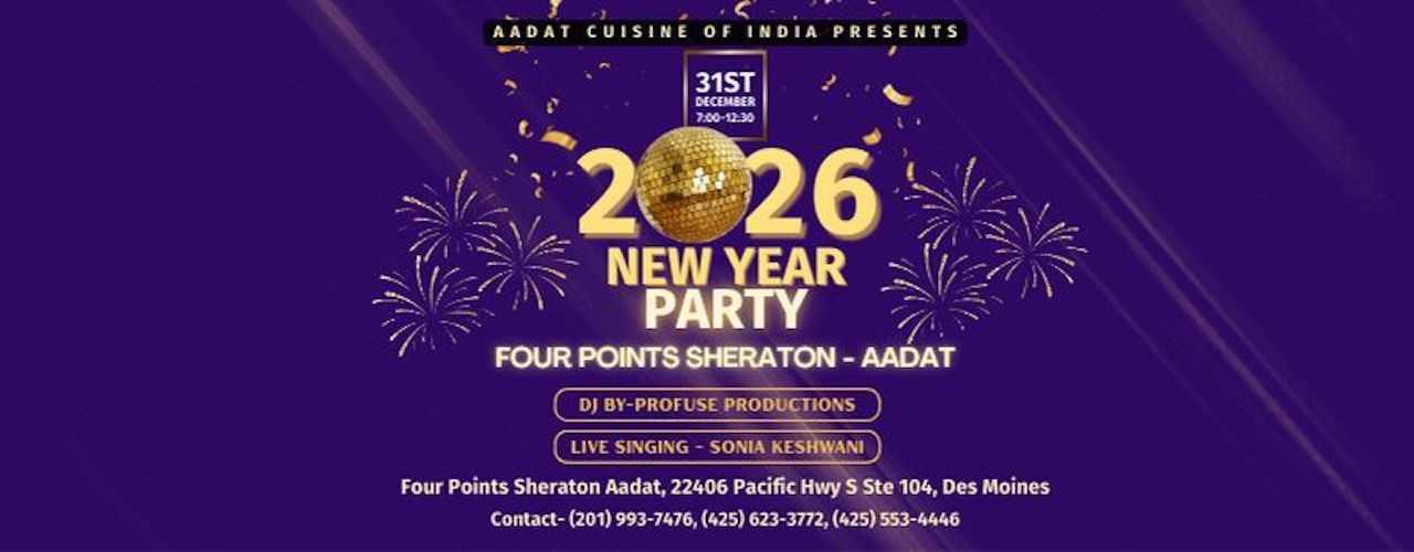 New Year Eve 2026 - Four Points By Sheraton( Aadat)