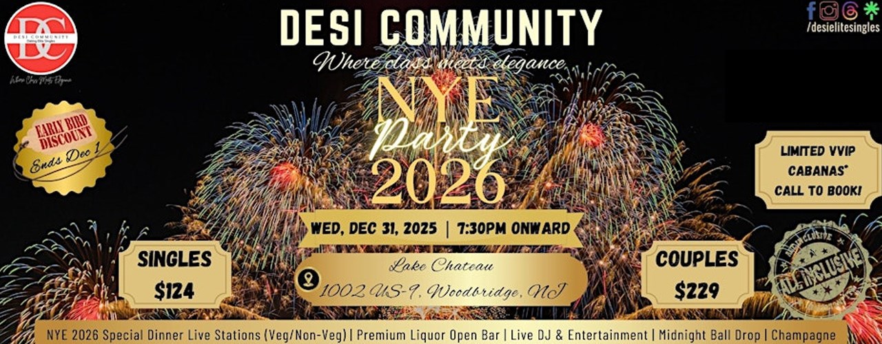 New Year, New Beginnings - A Party Like Never Before!