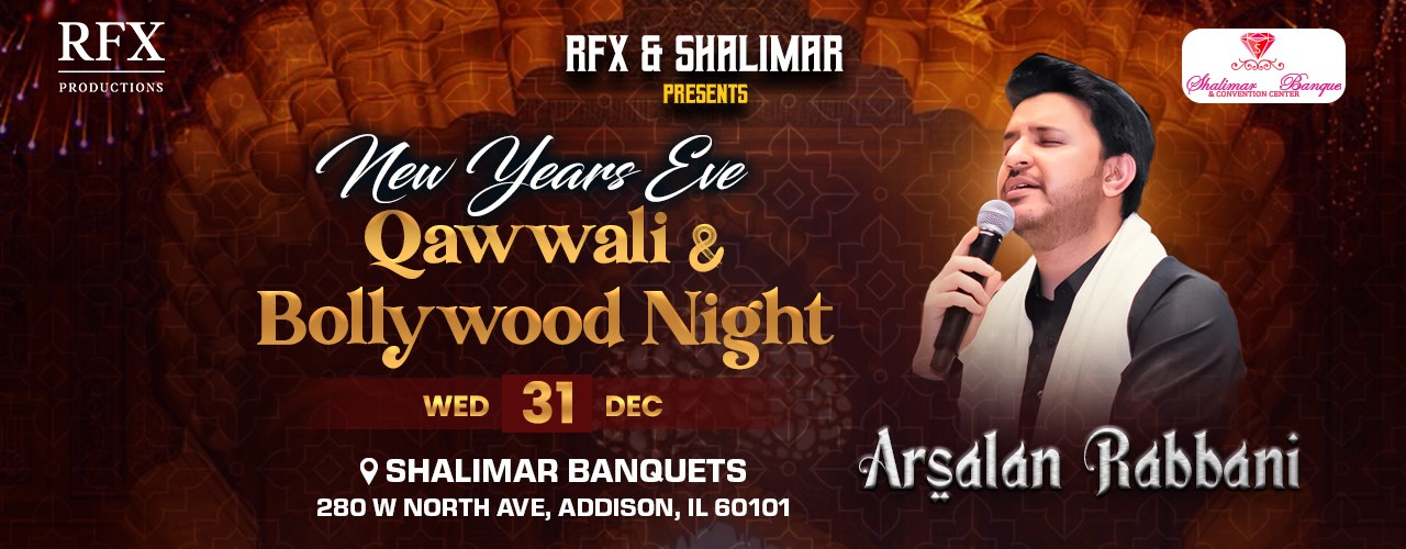 New Years Eve Qawwali & Bollywood Night!