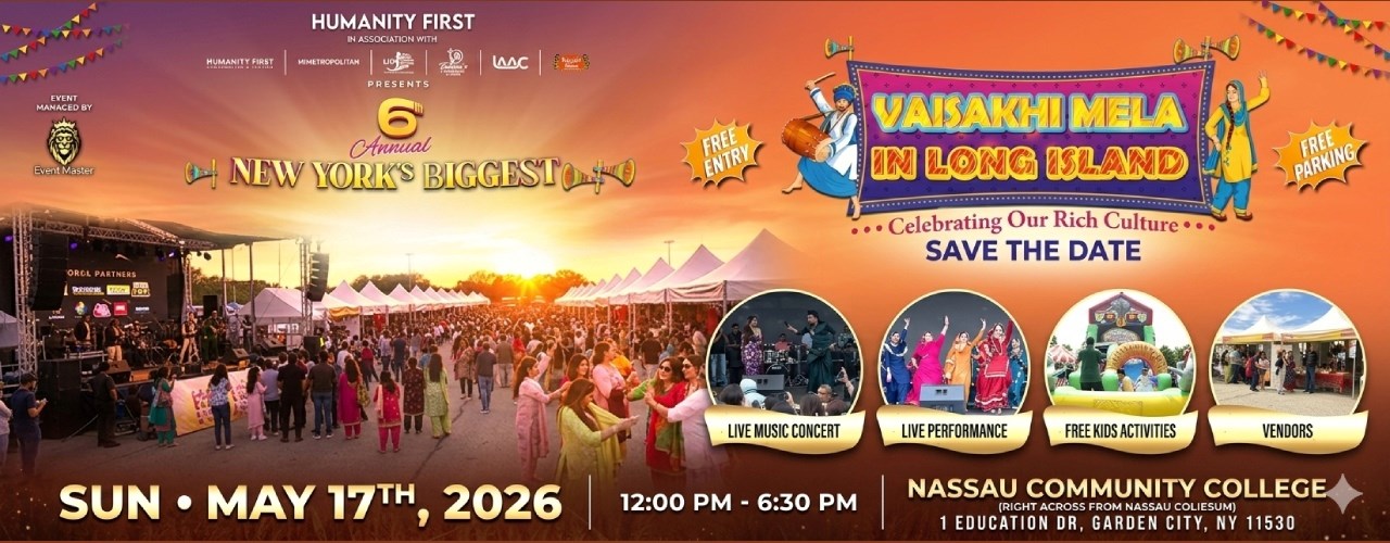 New York's Biggest 6th Vaisakhi Mela (Indian Street Fair) In Long Island
