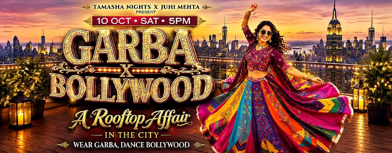 NYC'S GARBA X BOLLYWOOD AT 230 Fifth Rooftop