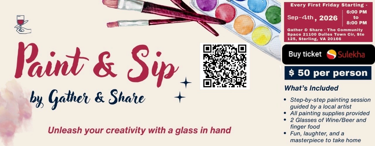 Paint & Sip by Gather & Share