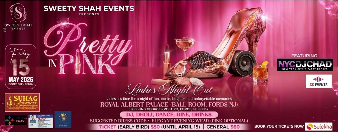 Preety In Pink - Ladies Night Out In NJ