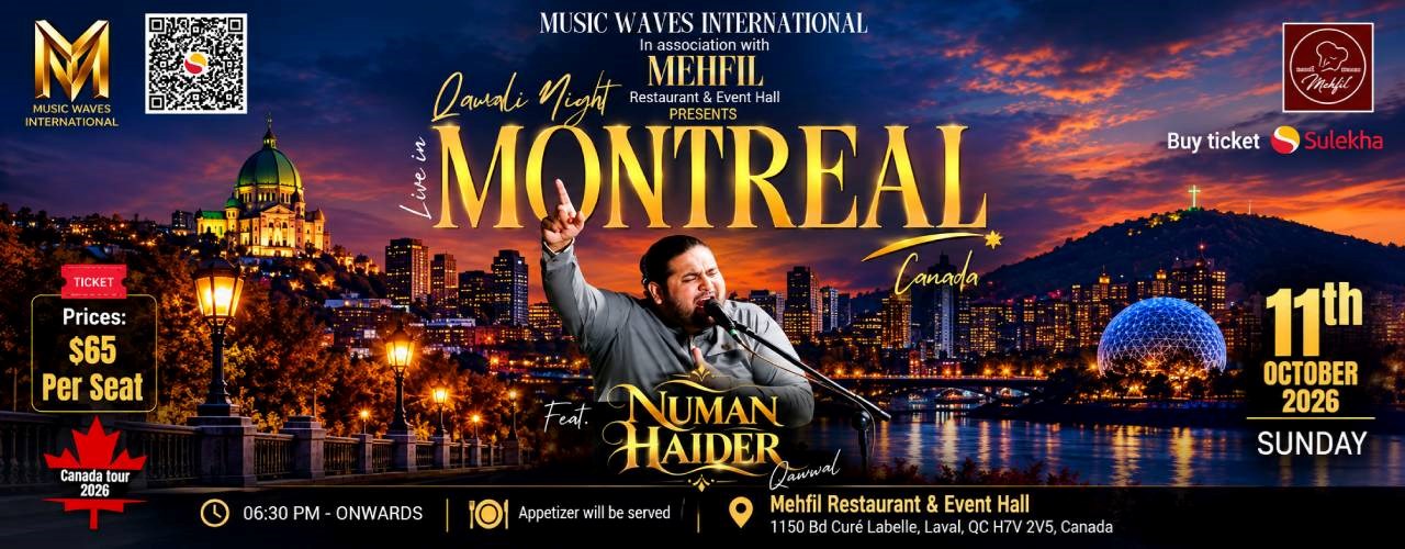 Qawali Night With Numan Haider In Montreal