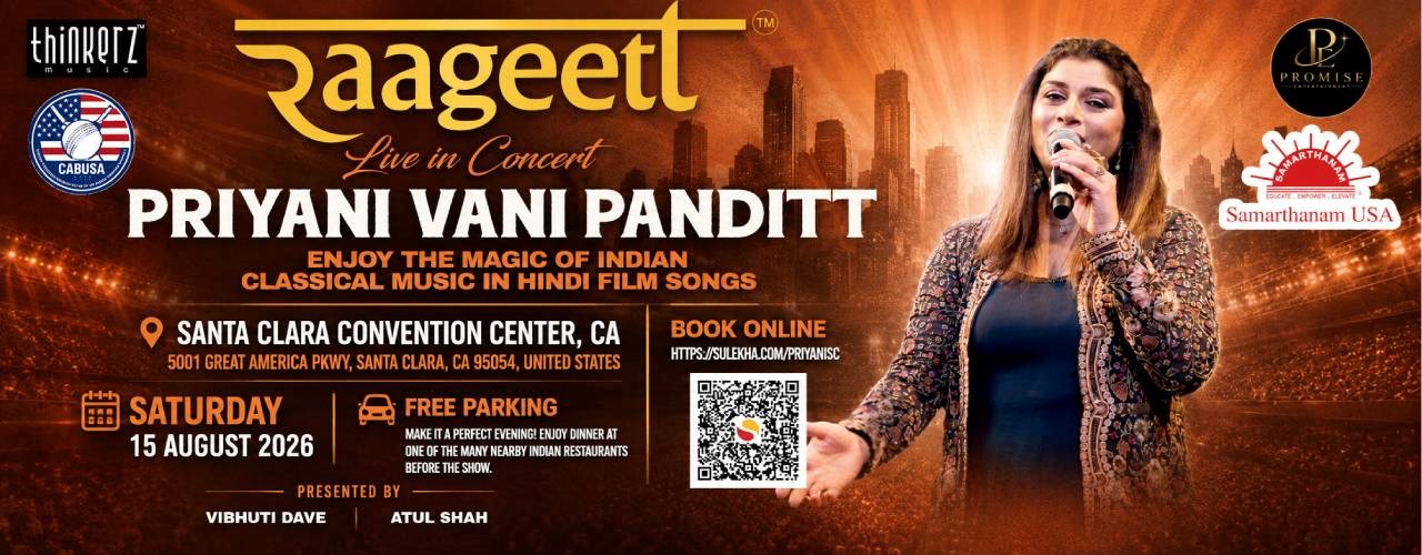 Priyani Vani Panditt Raageet Live Concert Bollywood Music Program Songs based on Raagas