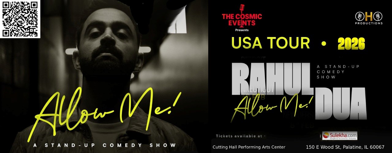 Rahul Dua Stand-up comedy in Illinois