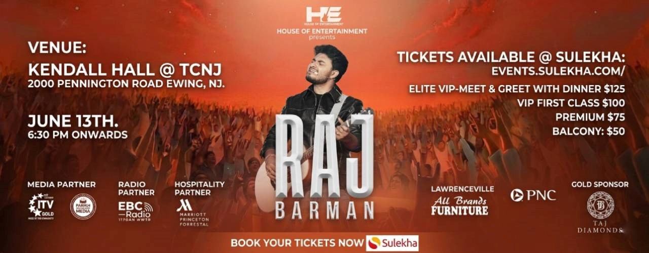 Raj Barman Live Concert In NJ