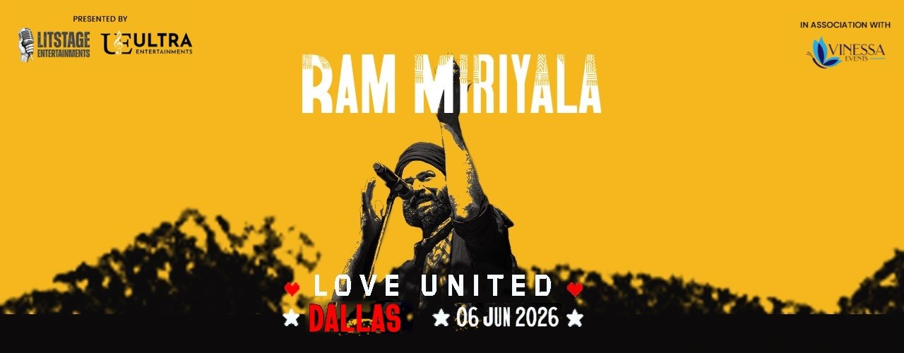 Ram Miriyala Live Concert in Dallas - The Ultimate Telugu Musical Night