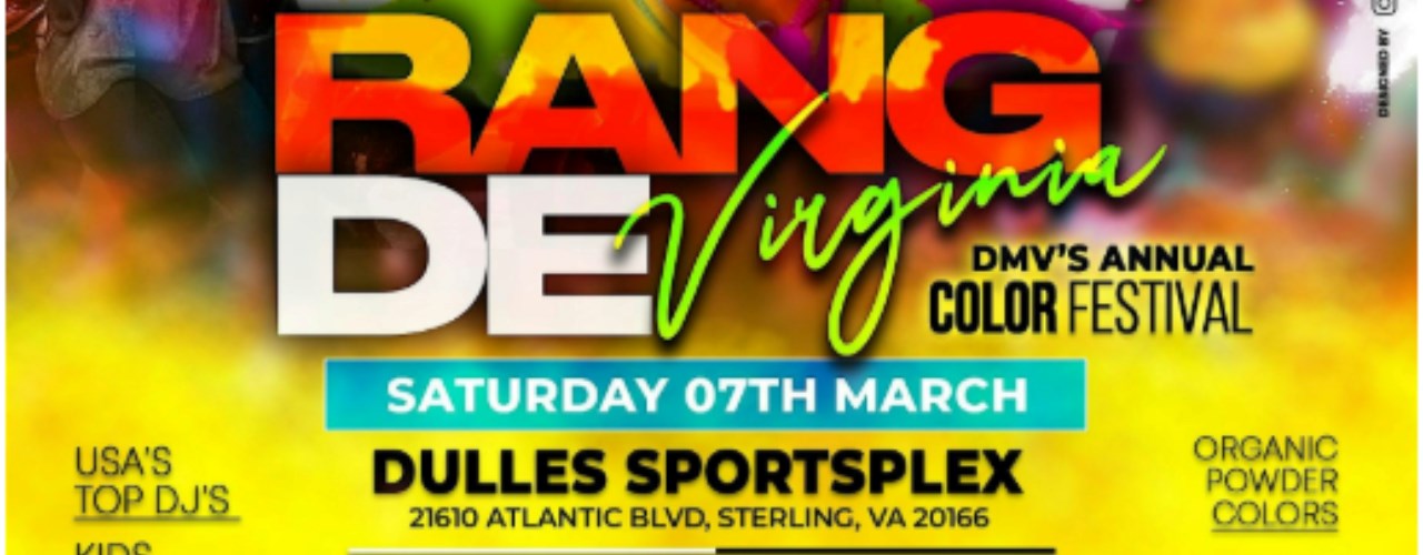 RANG DE VIRGINIA- HOLI COLOR FEST 2026