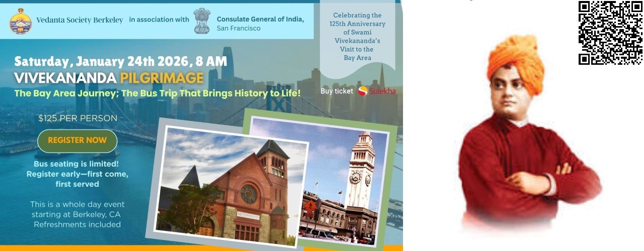 Revisiting Swami Vivekananda - A Pilgrimage Bus Tour on Jan. 24th 2026