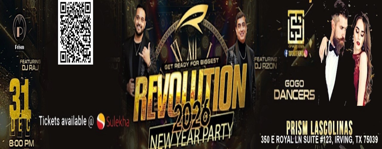 REVOLUTION 2026 #1TECHNO BOLLYWOOD NEW YEAR PARTY