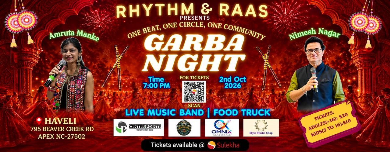 RHYTHM & RAAS Garba'26