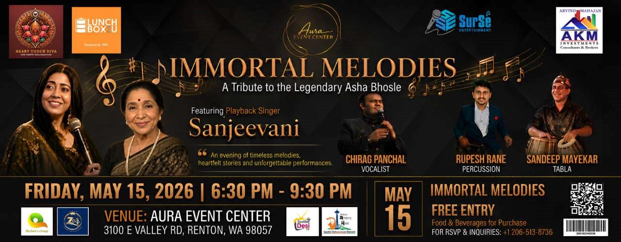 Sanjeevani Bhelande & Team Live in Concert – Bollywood Musical Night