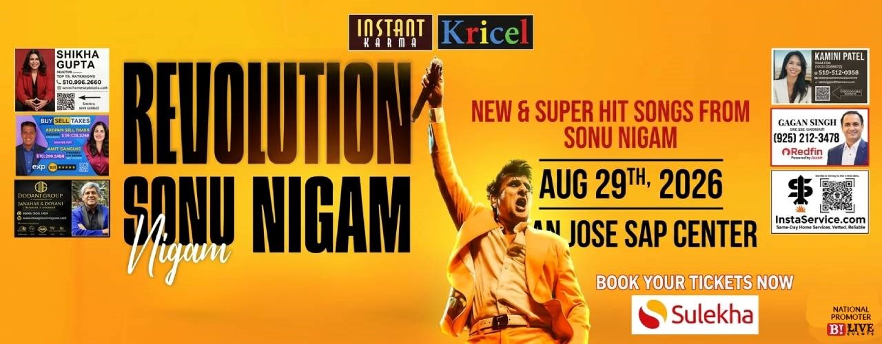 Sonu Nigam Live Concert 2026 in Bay Area | Revolution Tour 
