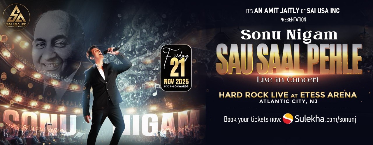 Get Early Access to Sonu Nigam Live Symphony Concert in the New Jersey! Register Now!