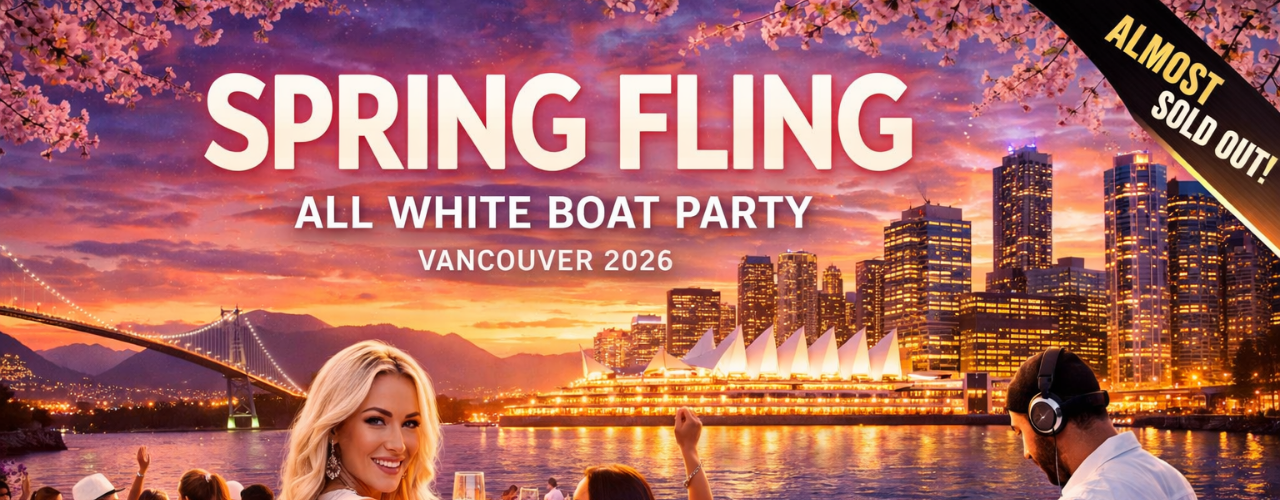 Spring Fling All White Boat Party Vancouver 2026