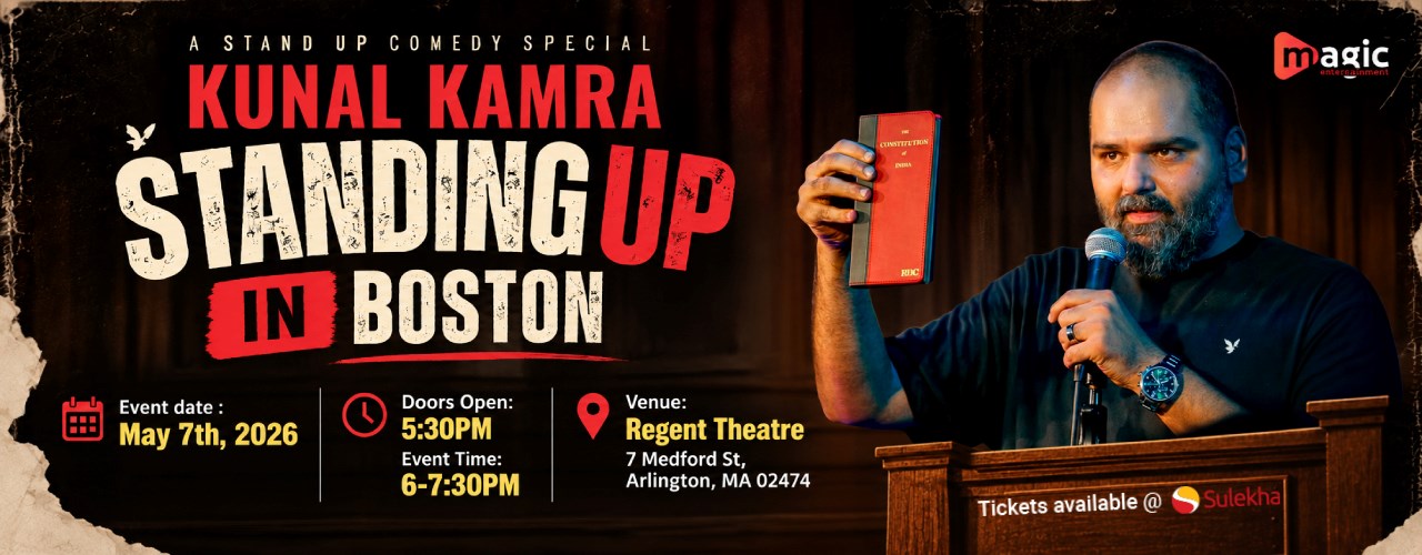 Standing Up by Kunal Kamra – Boston