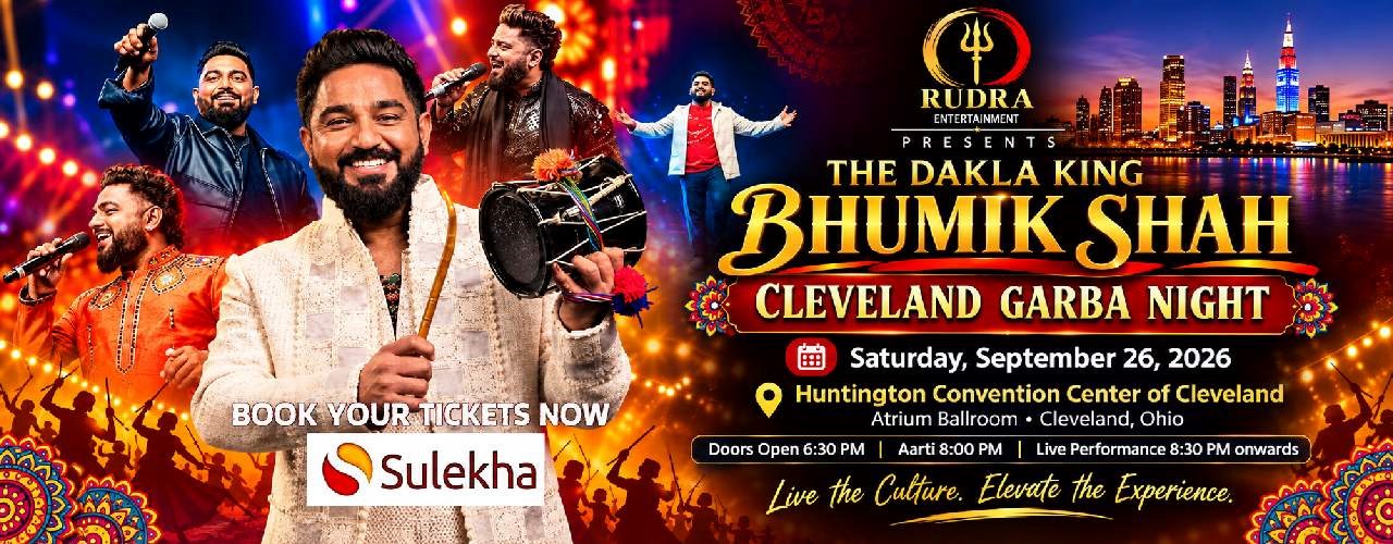 The Dakla King Bhumik Shah Garba in Ohio