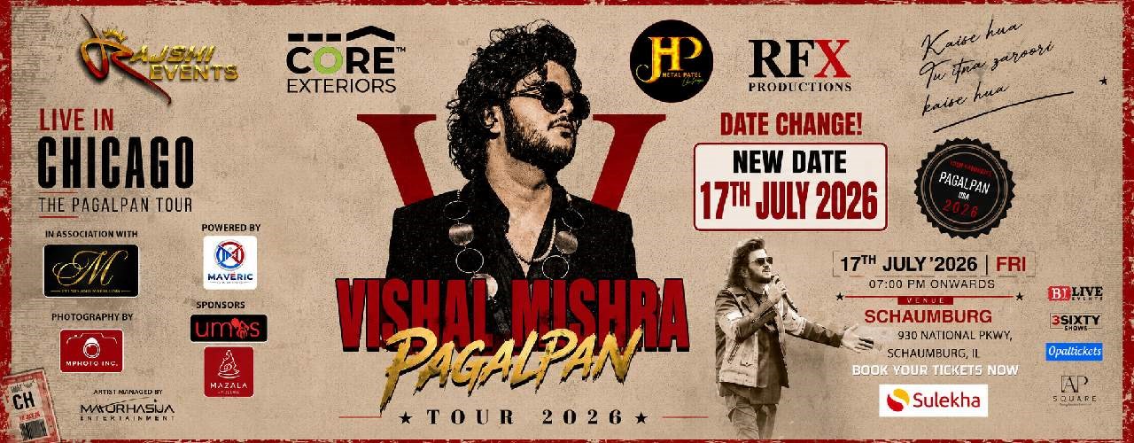 The Pagalpan Tour - Vishal Mishra