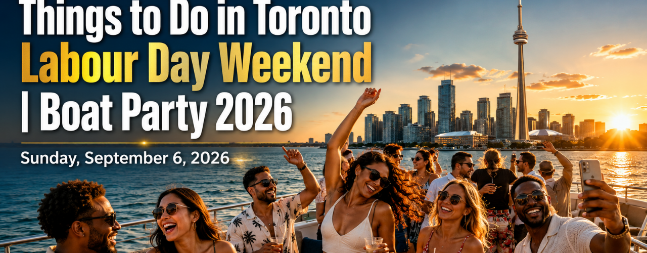 Things to Do in Toronto Labour Day Weekend | Boat Party 2026