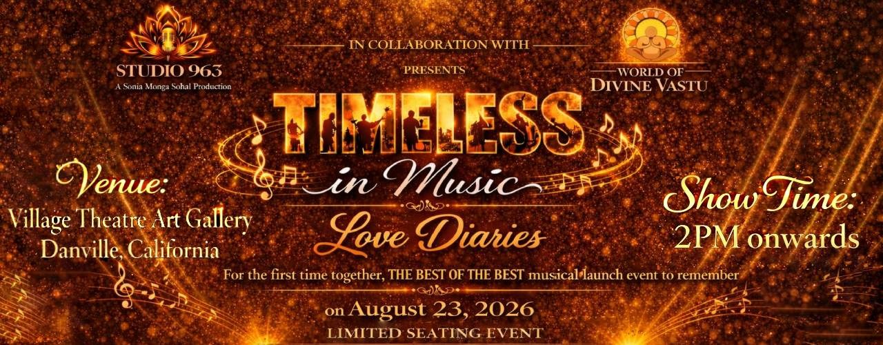 Timeless in Music - Love Diaries Live Musical Event in Danville