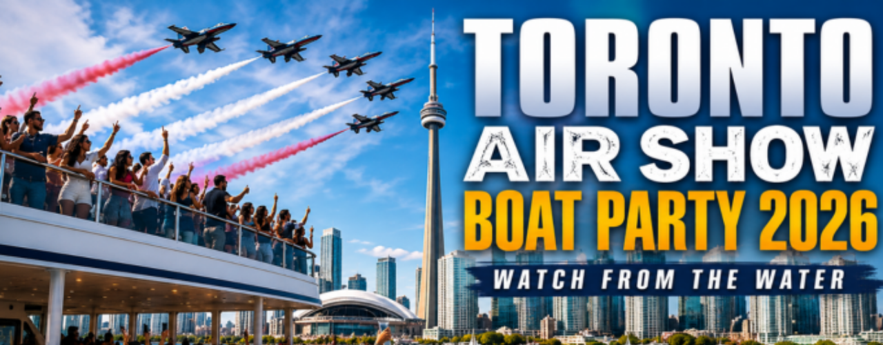 TORONTO AIR SHOW BOAT PARTY 2026 | WATCH FROM THE WATER
