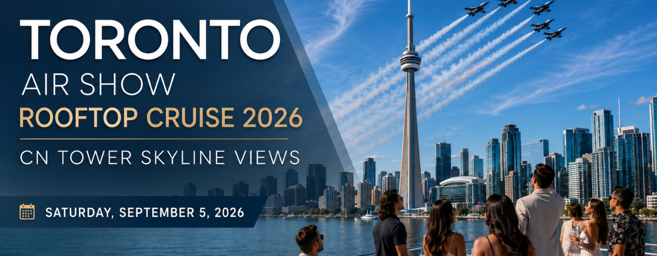 Toronto Air Show Rooftop Cruise 2026 | CN Tower Skyline Views