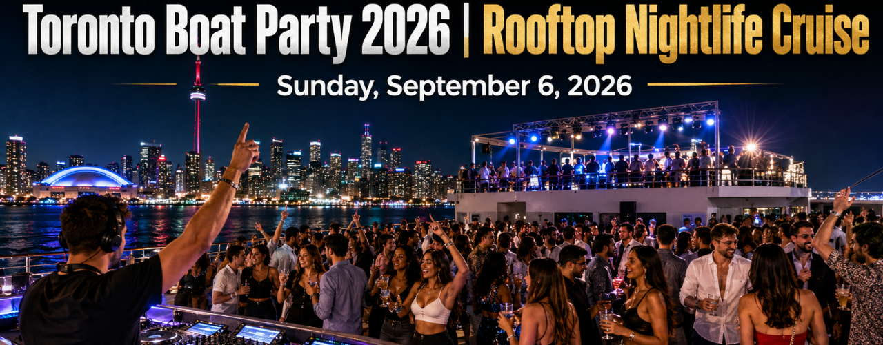 Toronto Boat Party 2026 | Rooftop Nightlife Cruise