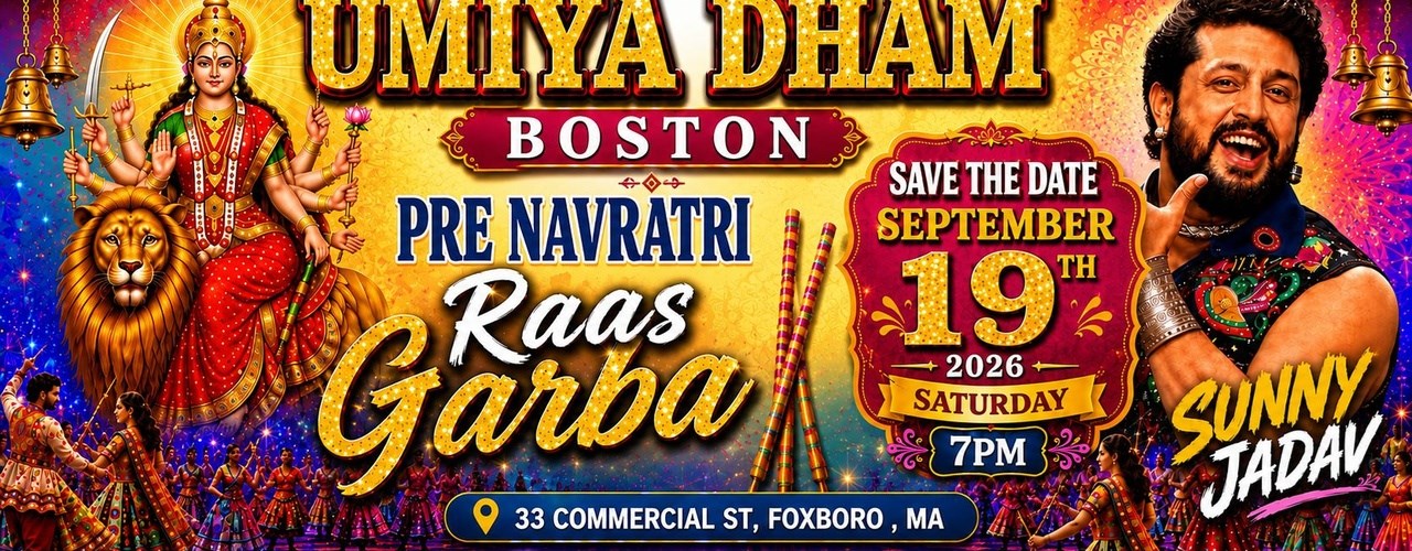 Umiya Dham Boston- Sunny Jadav