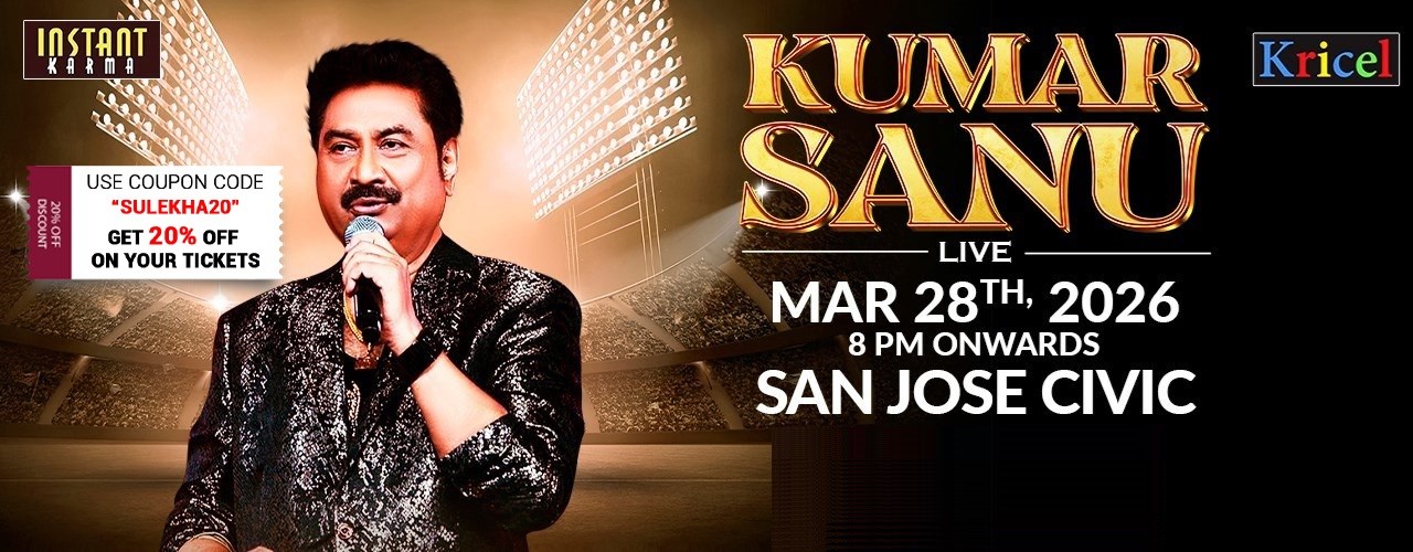 Kumar Sanu Live In Concert Bay Area 2026