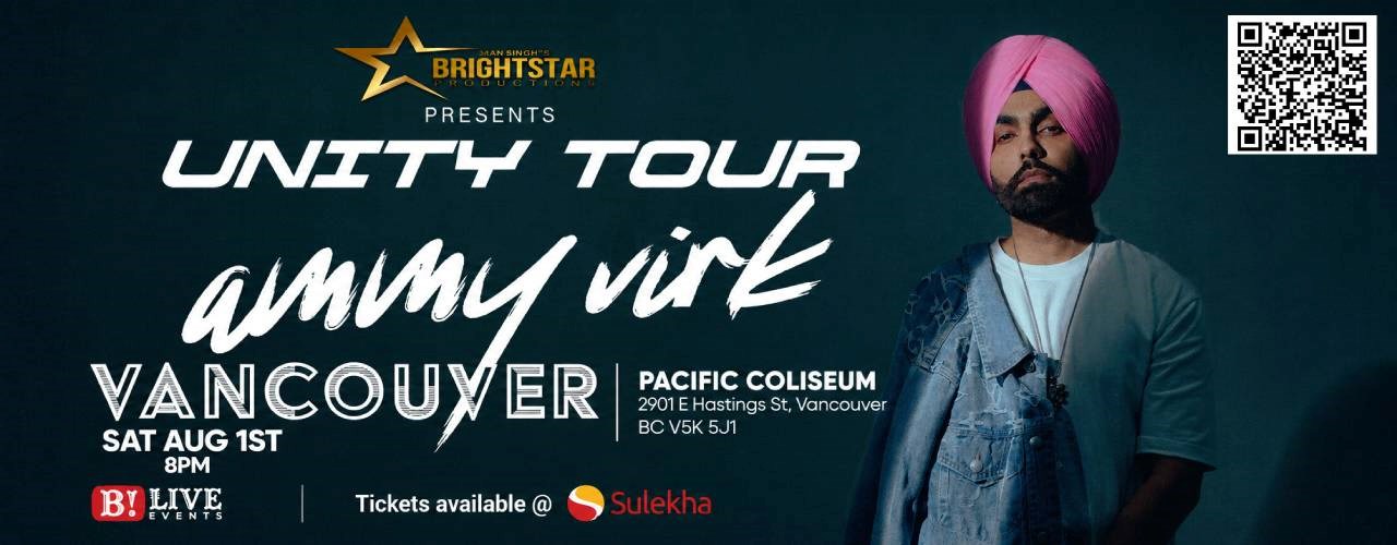 Ammy Virk live in concert in Vancouver