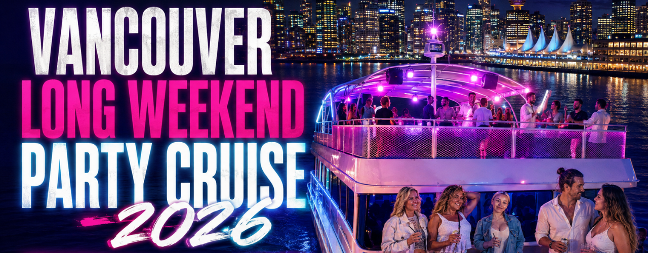 VANCOUVER LONG WEEKEND PARTY CRUISE 2026 | SATURDAY NIGHT EVENT