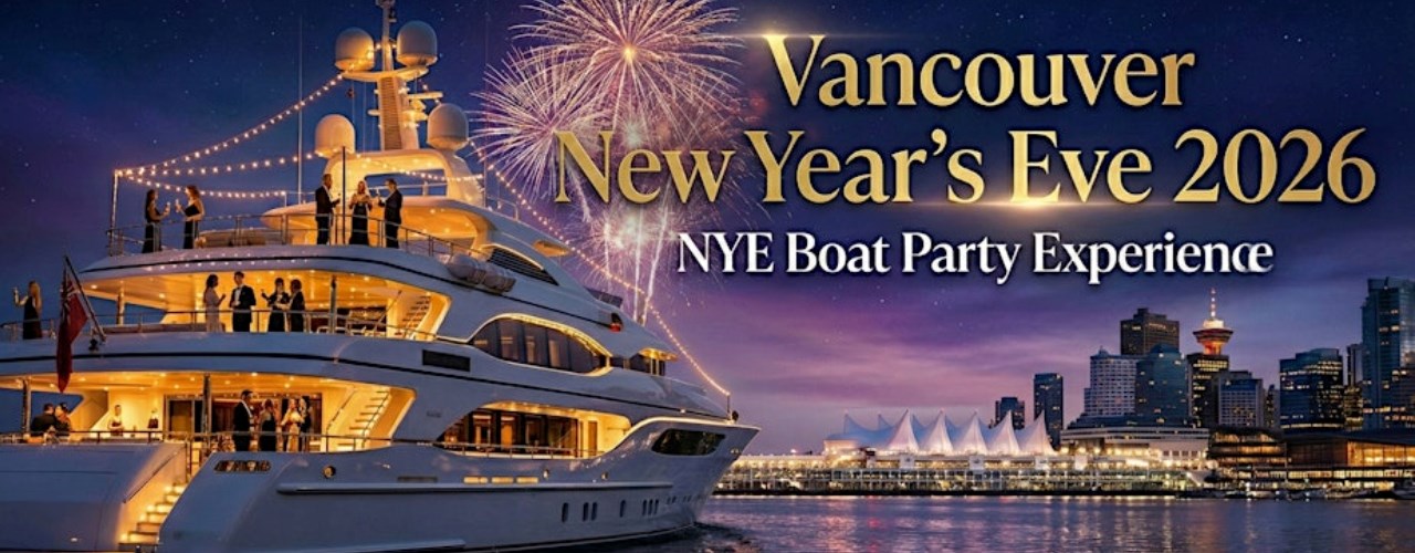 Vancouver New Year’s Eve 2026 | NYE Boat Party Experience