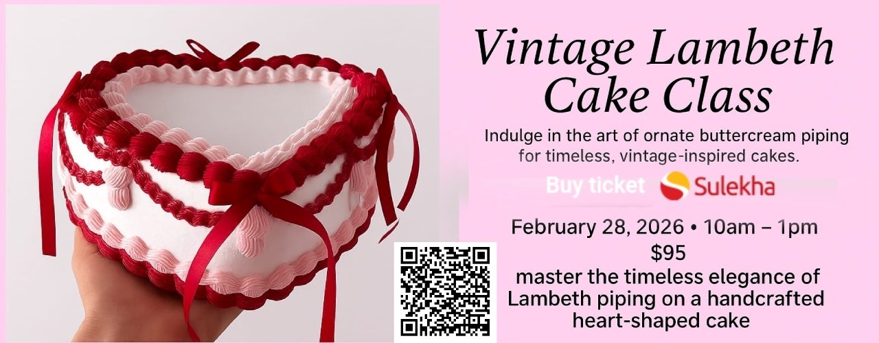 Vintage Lambeth Cake Class 