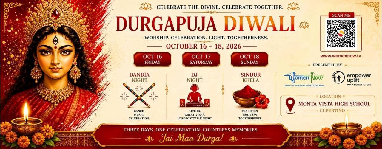 Durga Puja & Diwali Festival 2026 in Cupertino (Oct-17th)