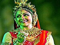 Hema Malini as Durga in Toronto in MISSISSAUGA, ON