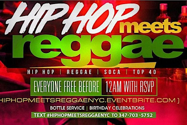 Hip Hop Meets Reggae in Queens (Big Room Saturdays) in Richmond Hill, NY
