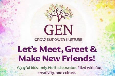 Kids Holi Celebration - Let's Meet, Greet & Make New Friends in Sunnyvale, CA