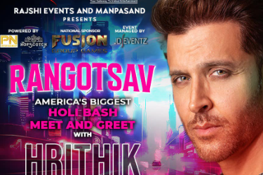 Holi Color Fest with Hrithik Roshan in Schaumburg, IL