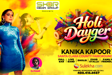 Holi Dayger|Kanika Kapoor|DJ Rush|DJ Raag-Cali’s Biggest Musical Color Fest in San Jose, CA