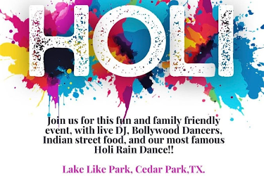Holi Festival Of Color 2026 , Cedar Park, TX