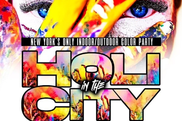HOLI IN THE CITY : MARCH 14TH - THE BIGGEST OPEN AIR COLOR PARTY IN NYC in Brooklyn, NY